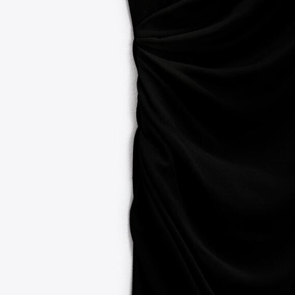 ZARA LIMITED EDITION DRESS WITH DRAPED DETAIL - Picture 6 of 8